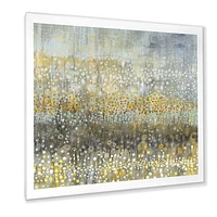 Glam Rain Abstract IV  Canvas Art