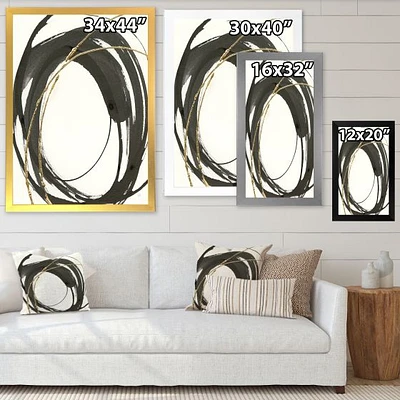 Gold our Circle I  Wall Art