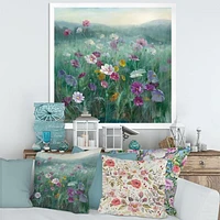 Flower Field  Wall Art