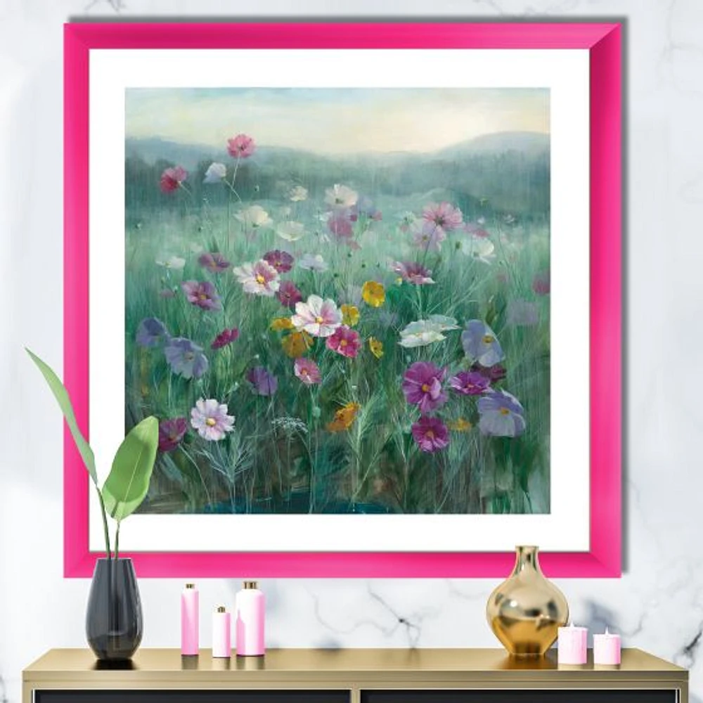 Flower Field  Wall Art