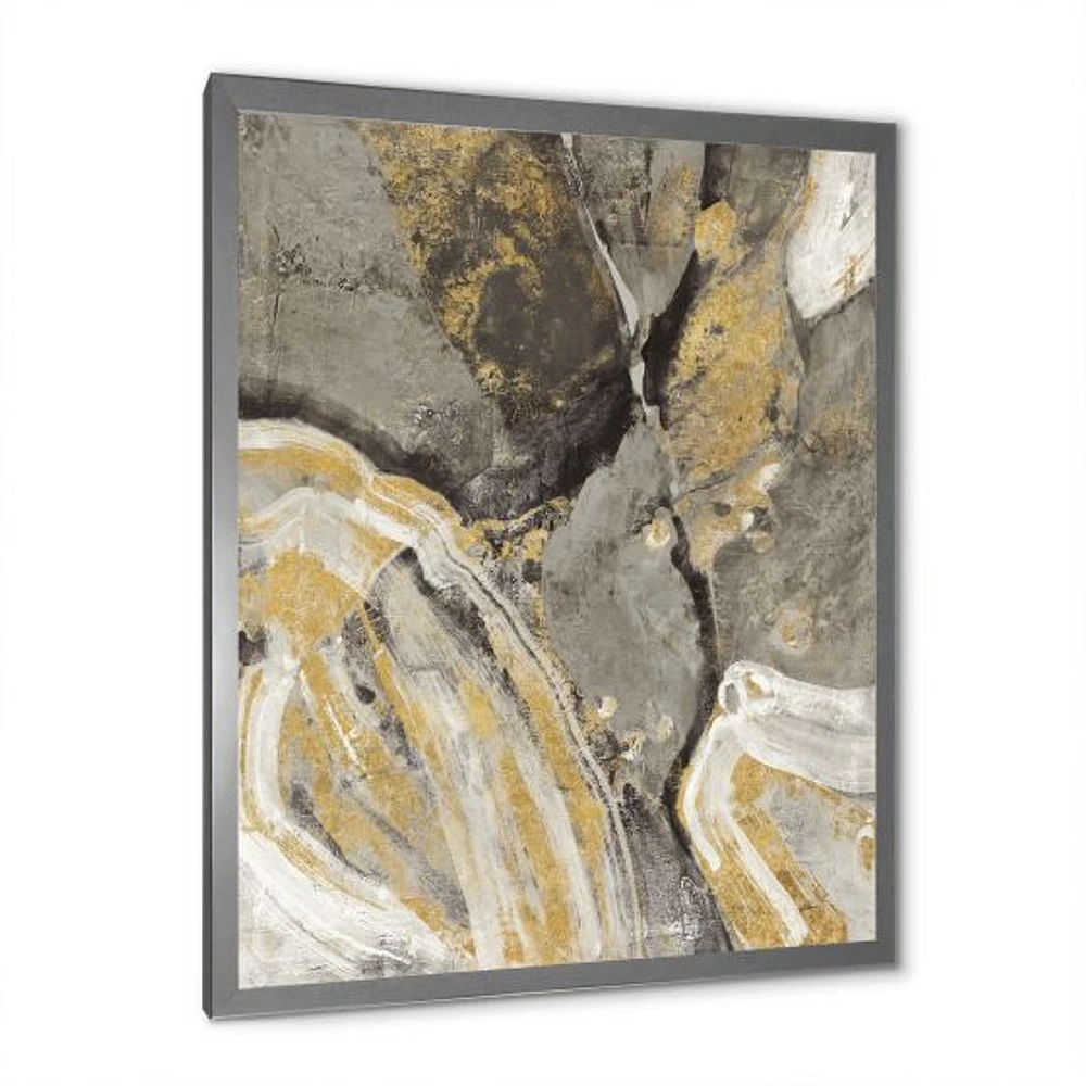 Glam Phoenix Neutral  Canvas Wall Art