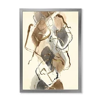 Gold Glam Squares III  Wall Art