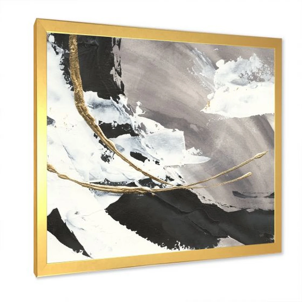 Glam Printed Arcs II  Canvas