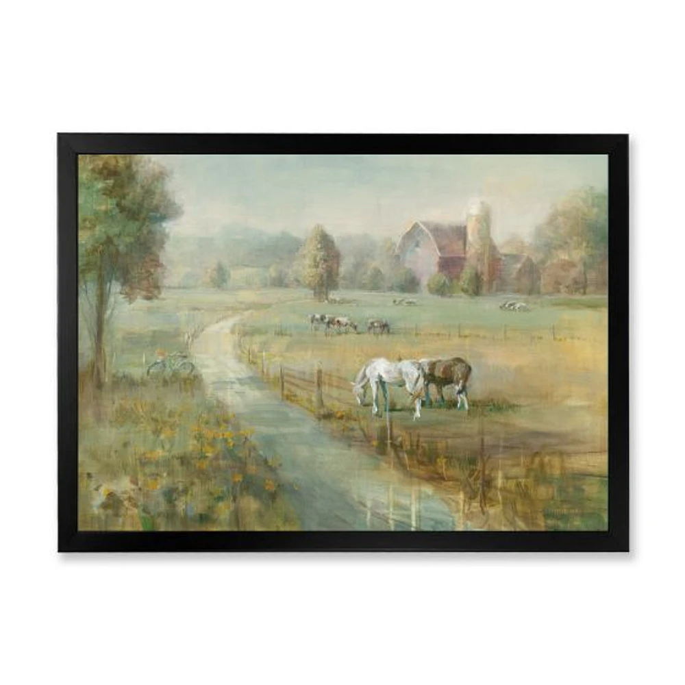 Tranquil Country Field  Wall Art