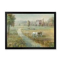 Toile « Tranquil Country Field