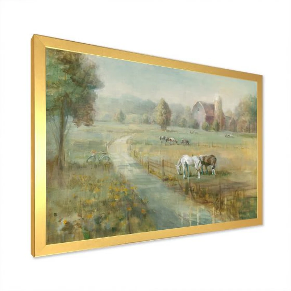 Tranquil Country Field  Wall Art