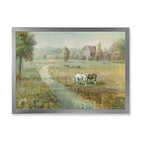 Tranquil Country Field  Wall Art