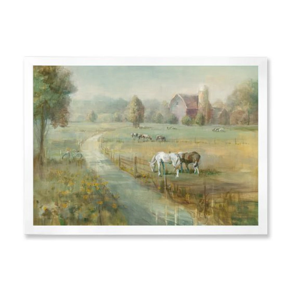 Toile « Tranquil Country Field