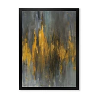 Black and Gold Glam Abstract Wall Art