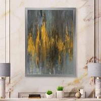 Black and Gold Glam Abstract Wall Art