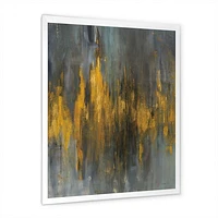 Black and Gold Glam Abstract Wall Art