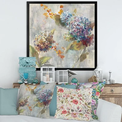 Toile « Autumn Hydrangea »