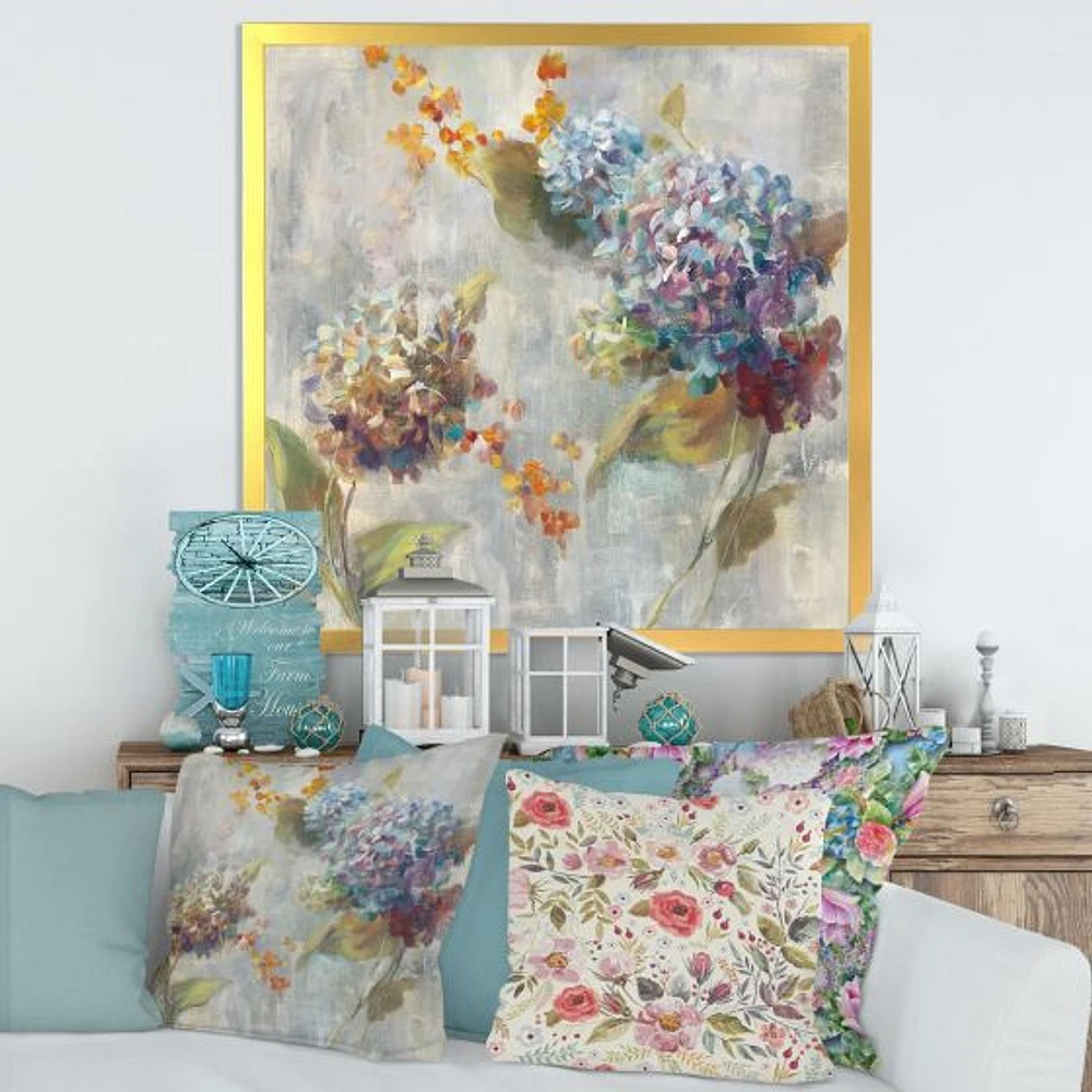 Autumn Hydrangea  Wall Art