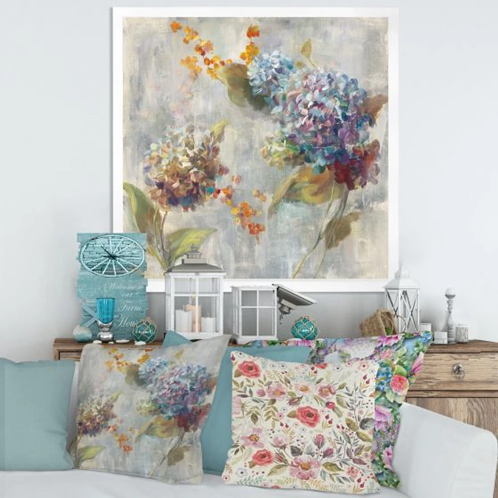 Autumn Hydrangea  Wall Art