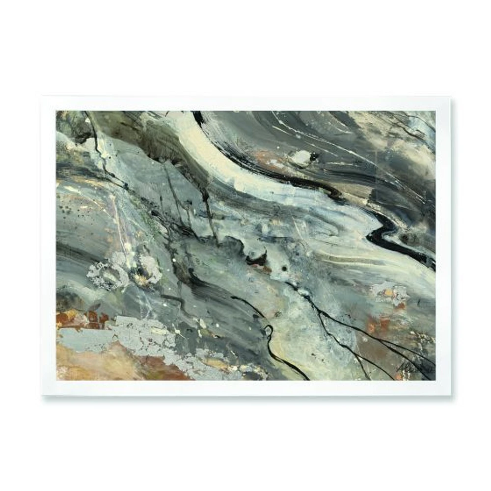 Fire and Ice Minerals V  Wall Art