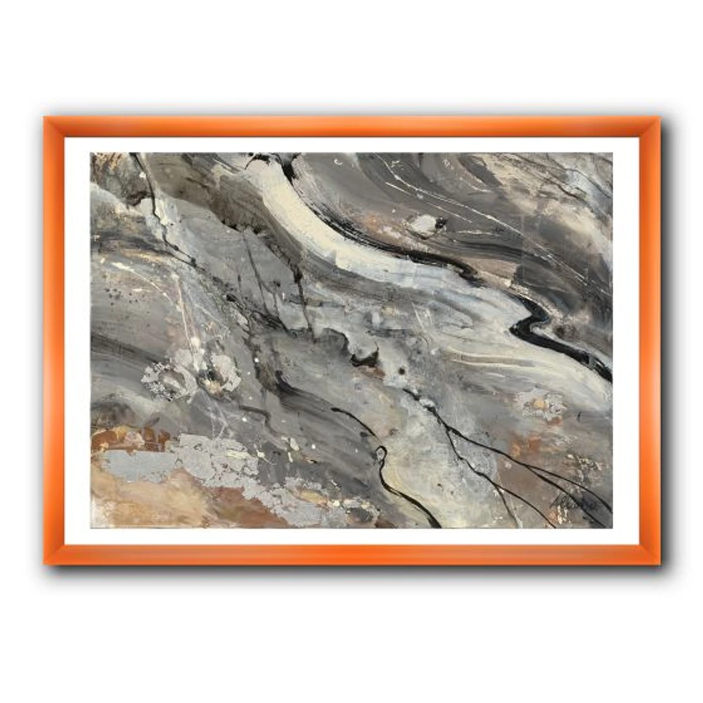 Fire and Ice Minerals V  Wall Art