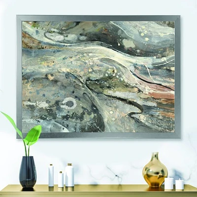 Fire and Ice Minerals VI  Wall Art