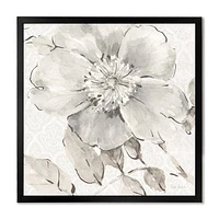 Indigold Grey Peonies II  Wall Art