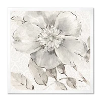 Indigold Grey Peonies II  Wall Art