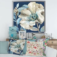 Indigold Watercolor Flower I  Wall Art