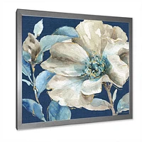 Indigold Watercolor Flower I  Wall Art