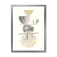 BalanceAbstract Neutral II Wall Art