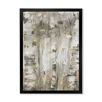 The Modern Grey Forest Wall Art