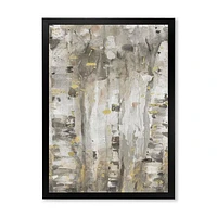 The Modern Grey Forest Wall Art