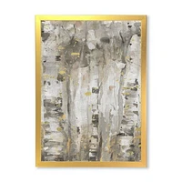 The Modern Grey Forest Wall Art