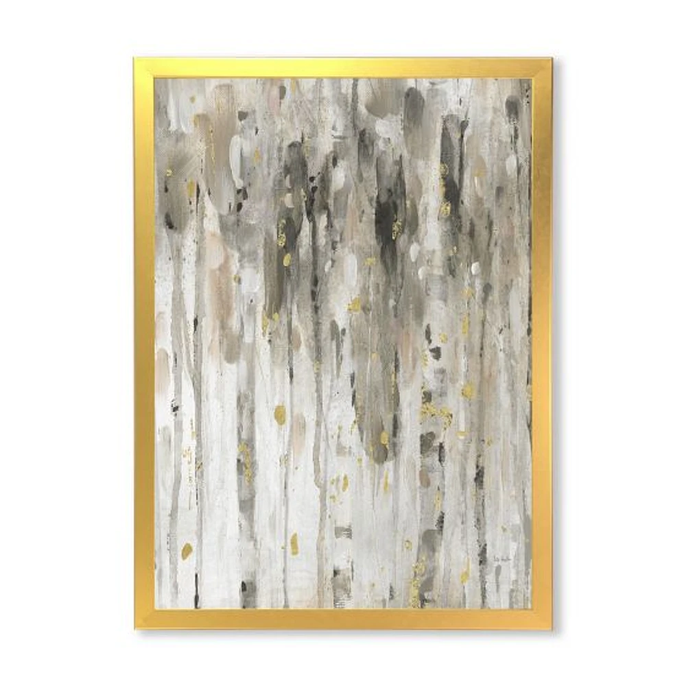 The Modern Grey Forest IV  Wall Art