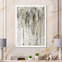 The Modern Grey Forest IV  Wall Art