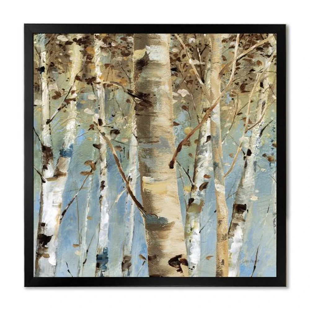 White Birch Forest II  Canvas Wall Art