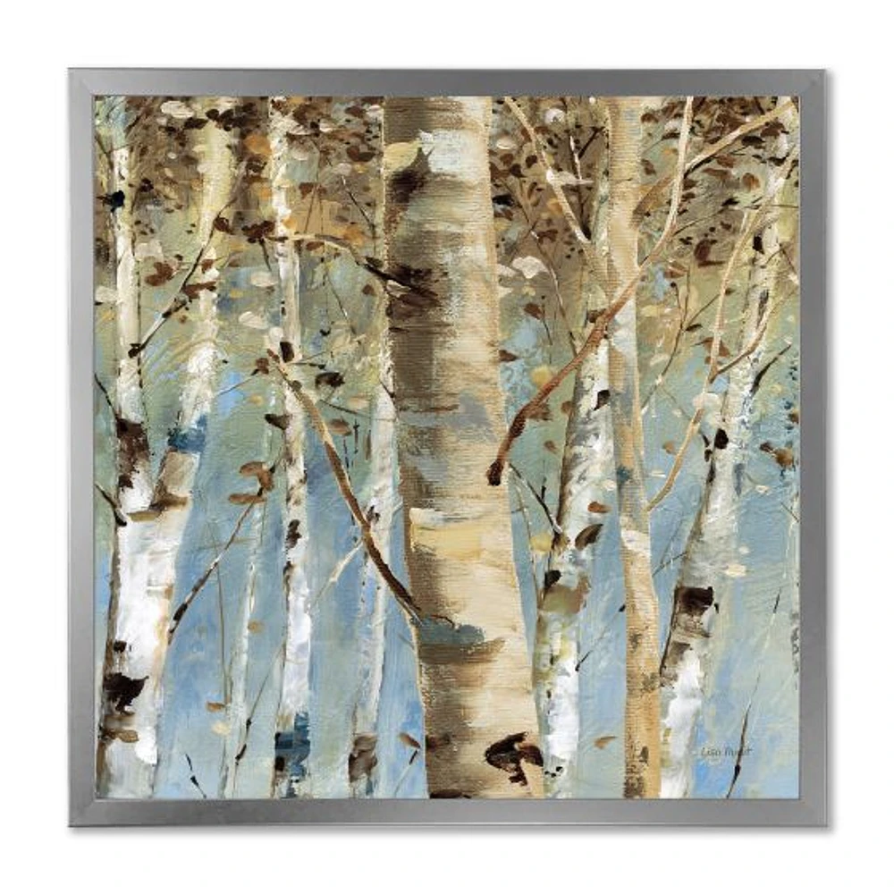 White Birch Forest II  Canvas Wall Art