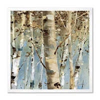 White Birch Forest II  Canvas Wall Art