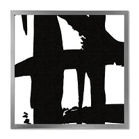 Black & White Crossing Paths II Wall Art