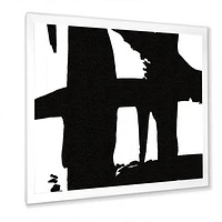 Black & White Crossing Paths II Wall Art