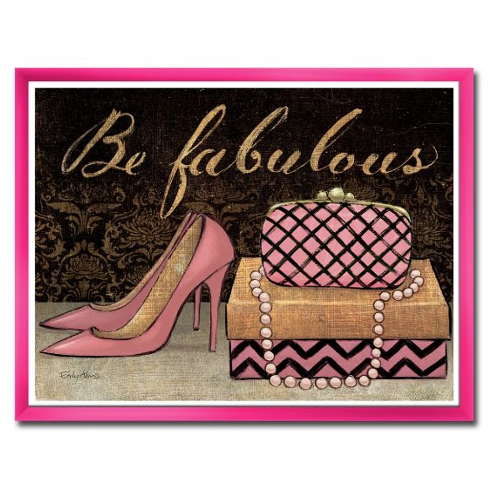 Gold Fabulous Life Style III  FrenchWall Art