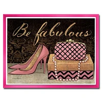 Gold Fabulous Life Style III  FrenchWall Art