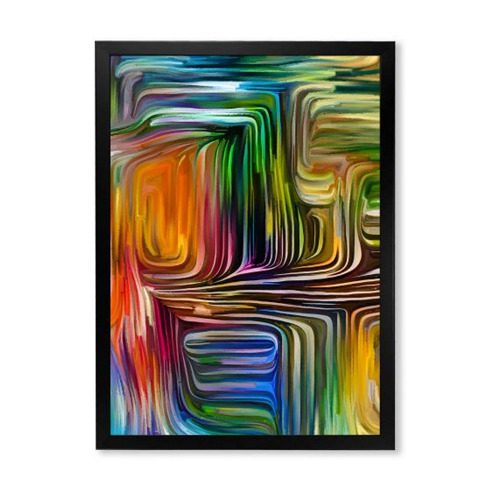 Colour Fusion III  Wall Art