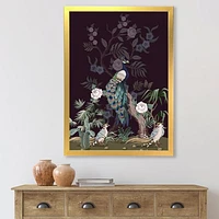 Chinoiserie with Birds and Peonies V  Wall Art