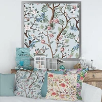 Chinoiserie with Birds and Peonies X  Wall Art