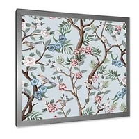 Chinoiserie with Birds and Peonies X  Wall Art