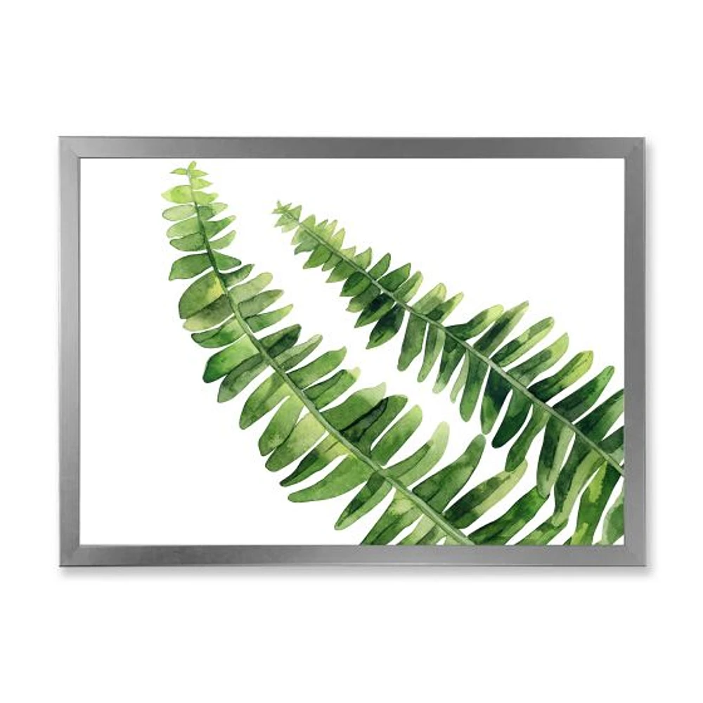 Toile « Fern Leaves Detail I