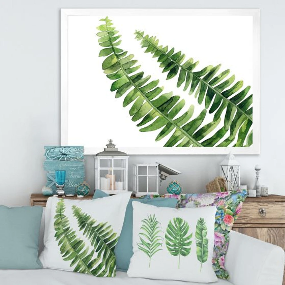 Fern Leaves Detail I  Wall Art