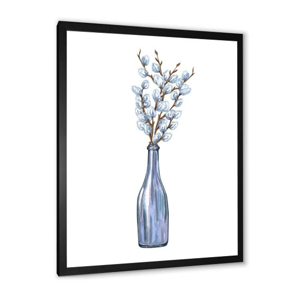 Bunch of Blue Willow Twigs II  Wall Art