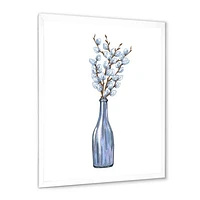 Bunch of Blue Willow Twigs II  Wall Art