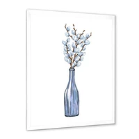 Bunch of Blue Willow Twigs II  Wall Art