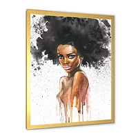 Portrait of African American Woman VII  Wall Art