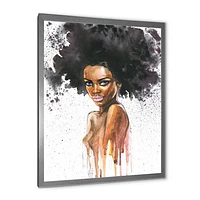 Portrait of African American Woman VII  Wall Art