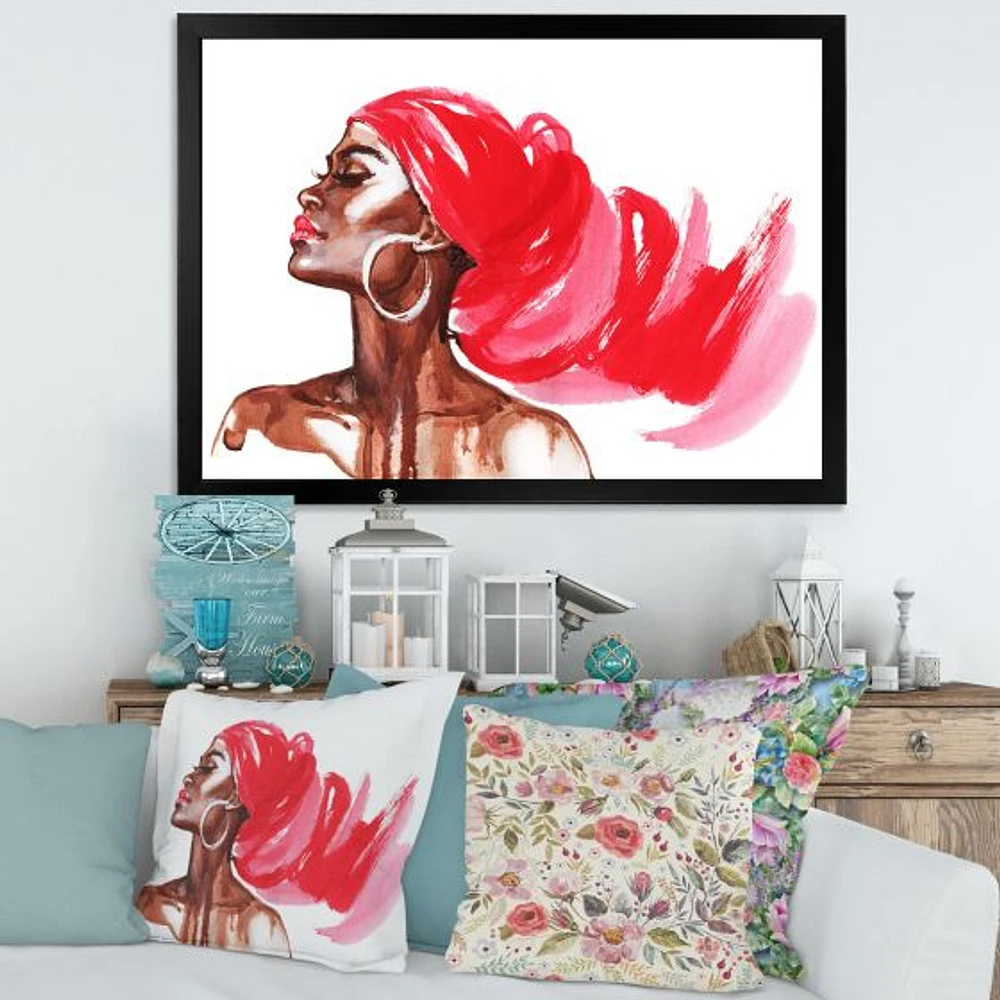 Portrait of African American Woman IX  Wall Art